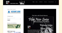 Desktop Screenshot of buttepubliclibrary.info